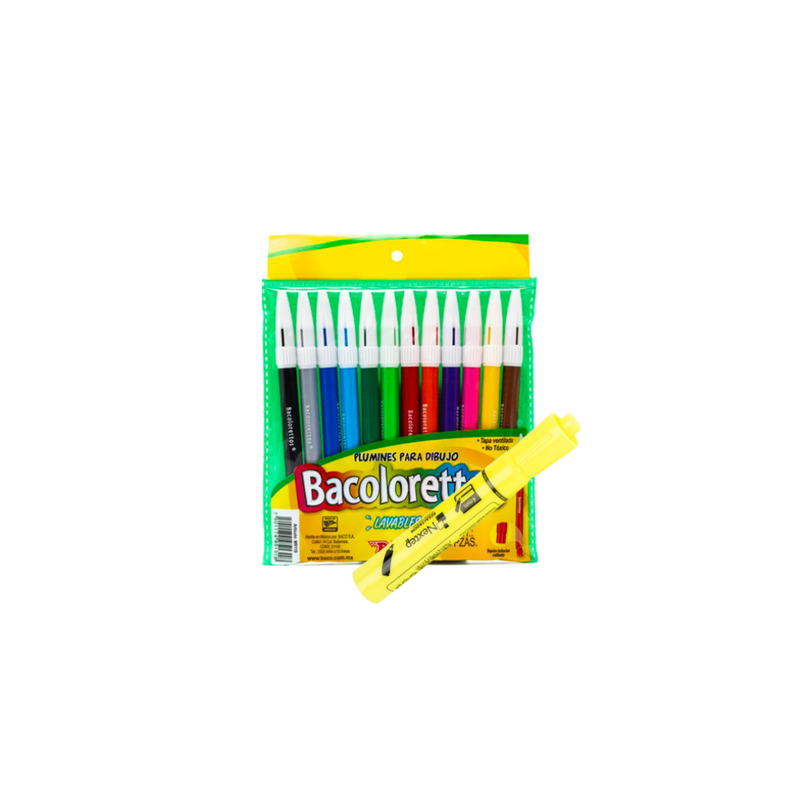 Plumones y Marcatextos