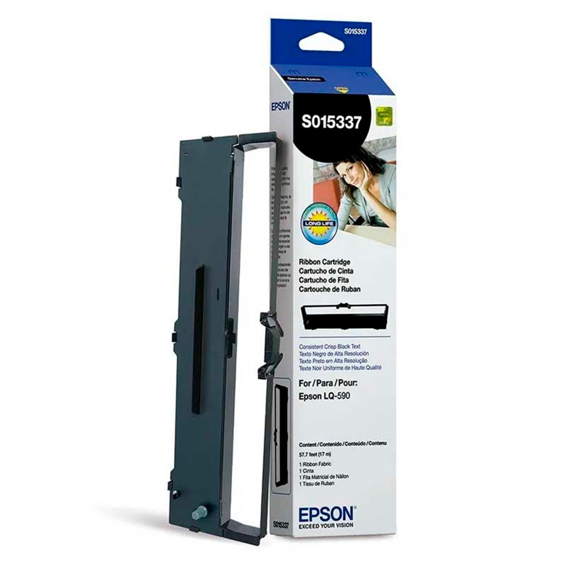 Cinta Epson S015337 Negro Lq-590 5K