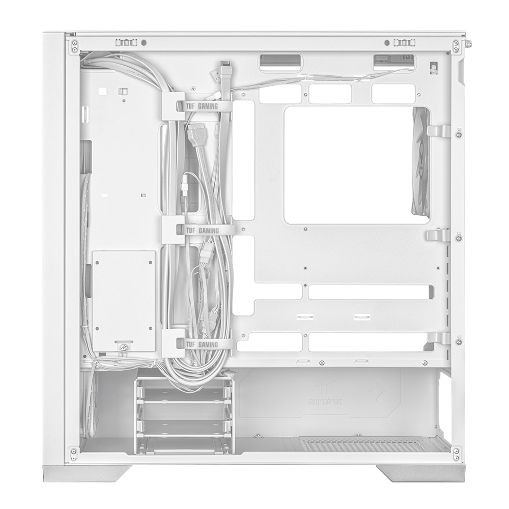 Gabinete ASUS TUF Gaming GT302 ARGB Blanco 4xFan 140mm Mid Tower
