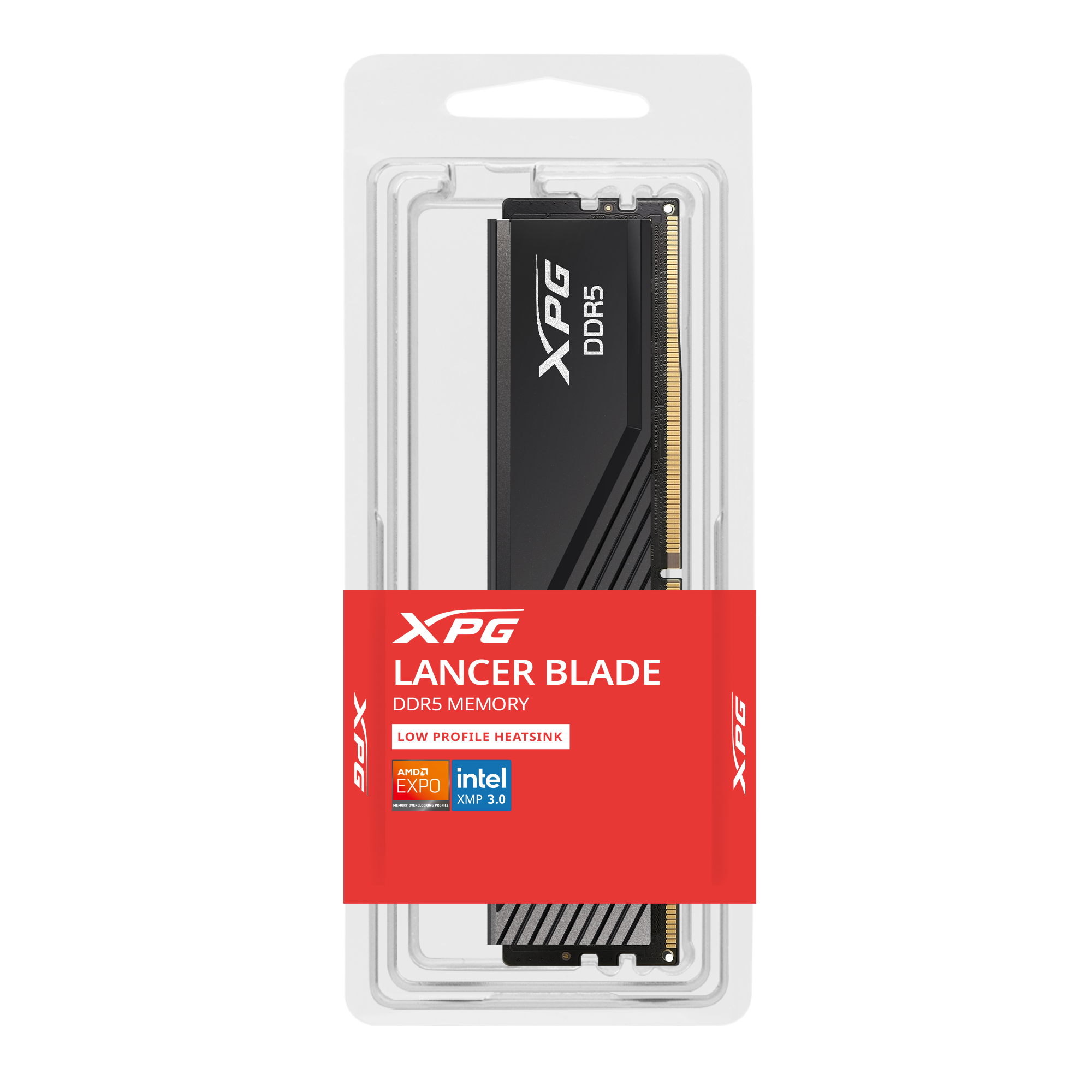 Memoria Adata XPG 8GB DDR5 5600Mhz Lancer Blade disipador negro AX5U5600C468G-SLABBK