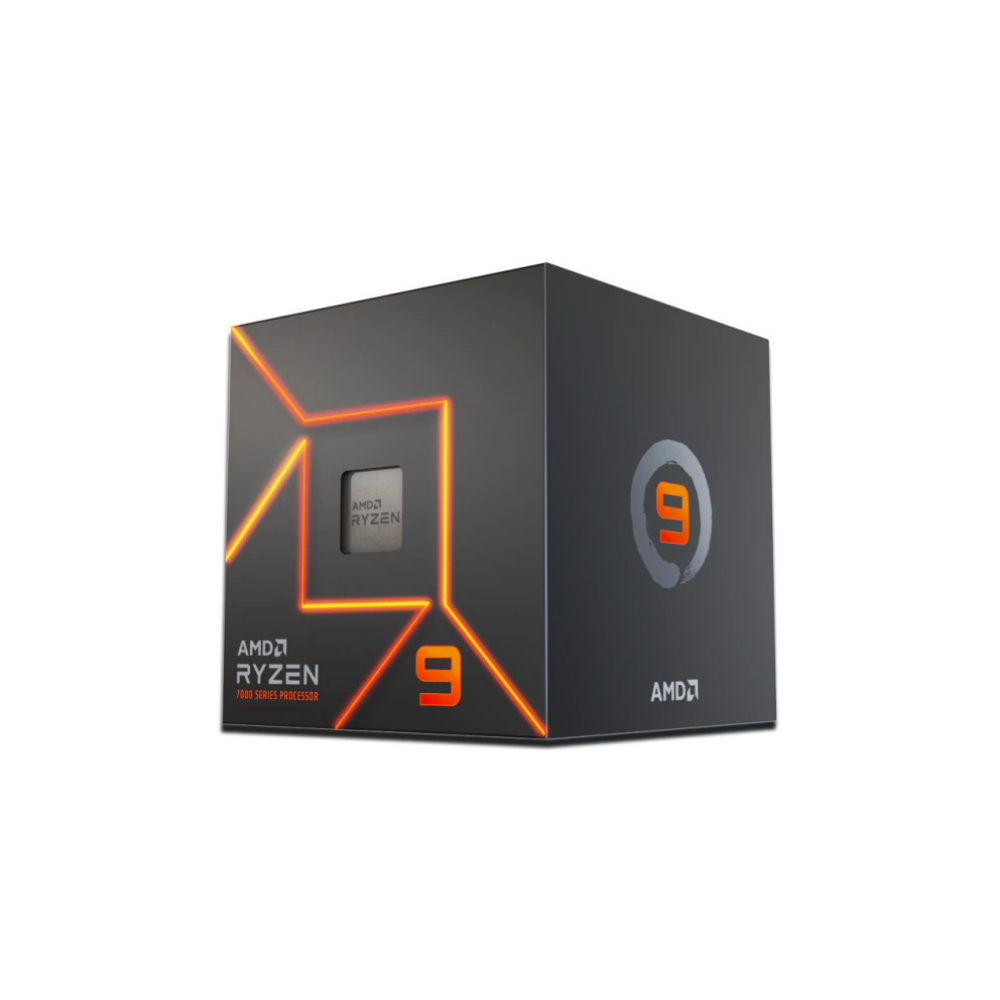Procesador AMD Ryzen 9 7900 Con Gráficos — Socket AM5, 12 Núcleos, 3.7 GHz, 65W — Modelo 100-100000590Box