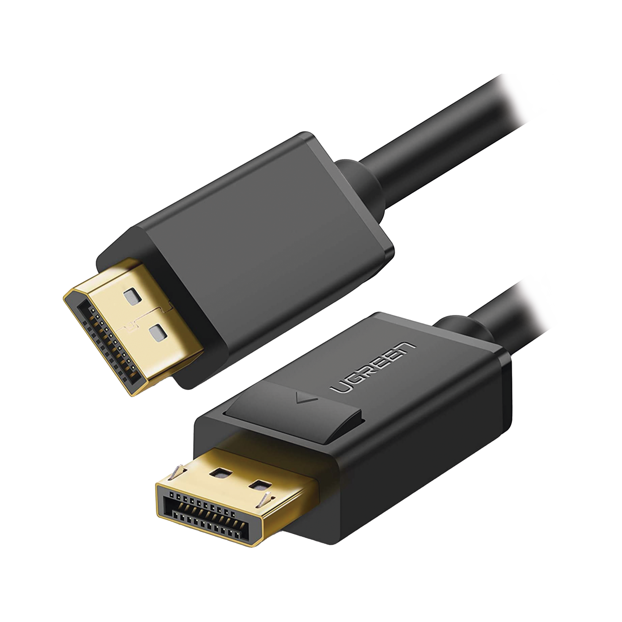 Cable DisplayPort 1.2 Macho Macho 1.5m DP1.2 4K60Hz 2K144Hz 3D Color 8 10bit Blindaje Cobre 28AWG Botón Liberador