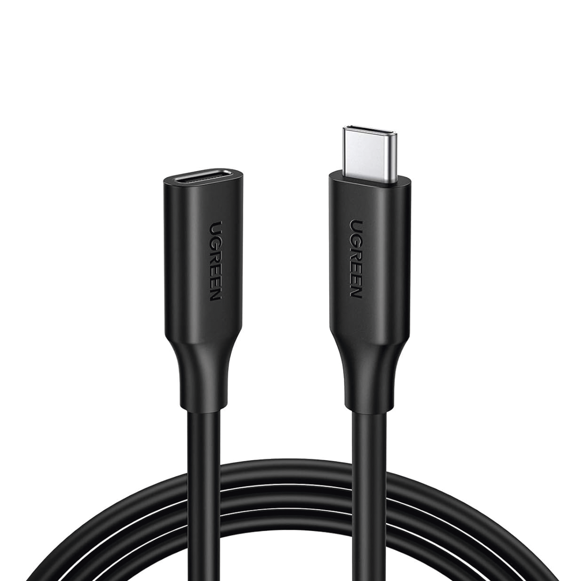 Cable USB C 3.1 Gen 2 Macho Hembra 1m Thunderbolt 3 TPE 10Gbps 100W Reversible