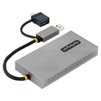 Adaptador USB 3.0/USB-C a Doble HDMI Cable 11cm Win/Mac StarTech 107B-USB-HDMI