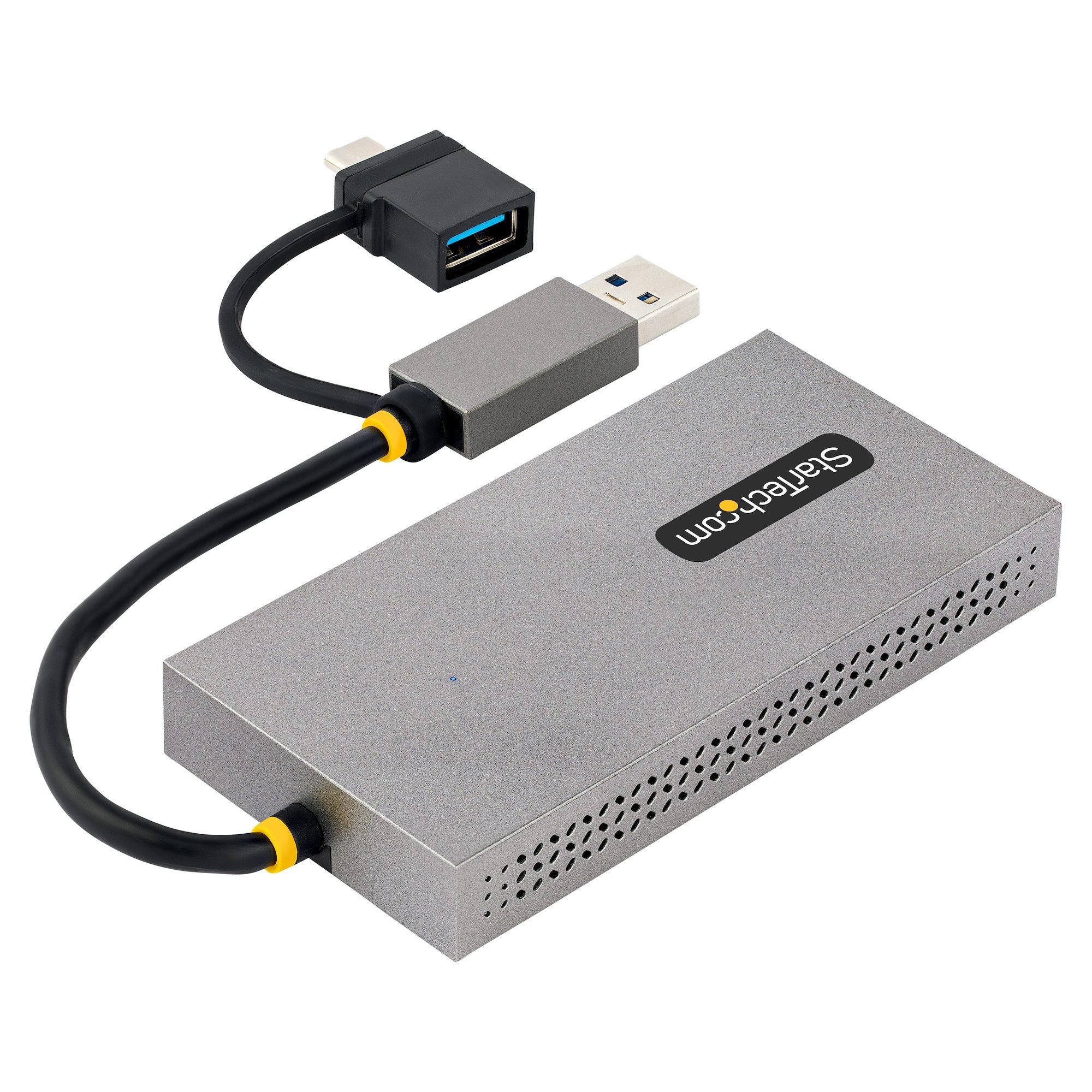 Adaptador USB 3.0/USB-C a Doble HDMI Cable 11cm Win/Mac StarTech 107B-USB-HDMI