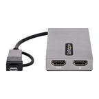 Adaptador USB 3.0/USB-C a Doble HDMI Cable 11cm Win/Mac StarTech 107B-USB-HDMI