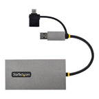 Adaptador USB 3.0/USB-C a Doble HDMI Cable 11cm Win/Mac StarTech 107B-USB-HDMI