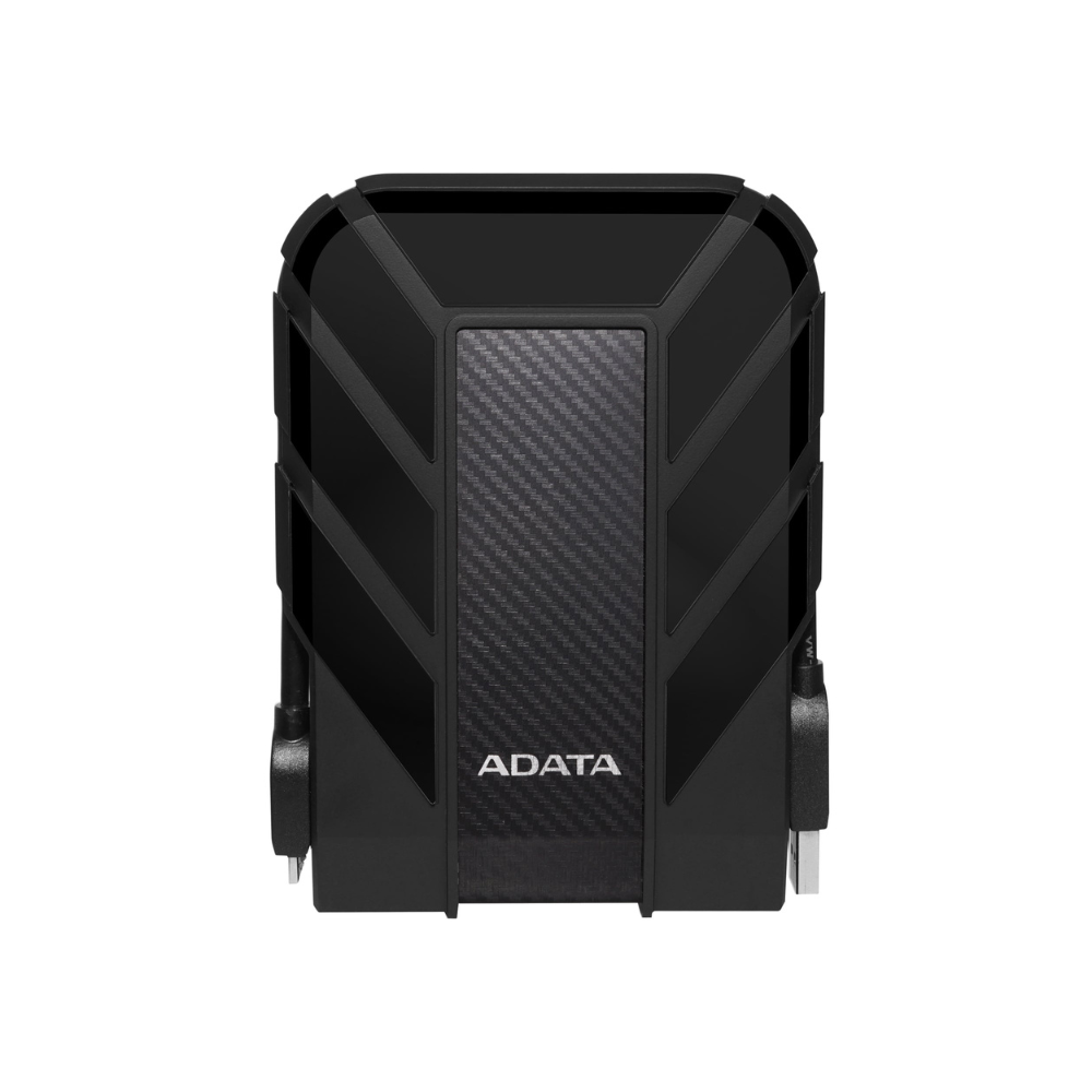 Disco duro externo Adata 2TB, 2.5", USB 3.1, AHD710P, contra agua y golpes, negro.
