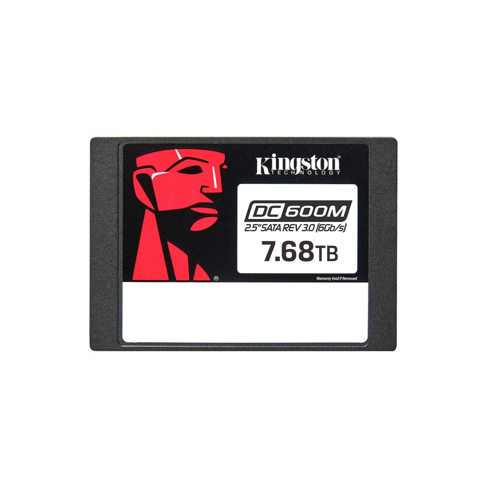 Unidad de Estado Solido Kingston DC600M Enterprise de 7680GB, 2.5"