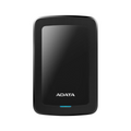Disco duro externo Adata 2TB, 2.5", USB 3.1, HV300 Slim, color negro.