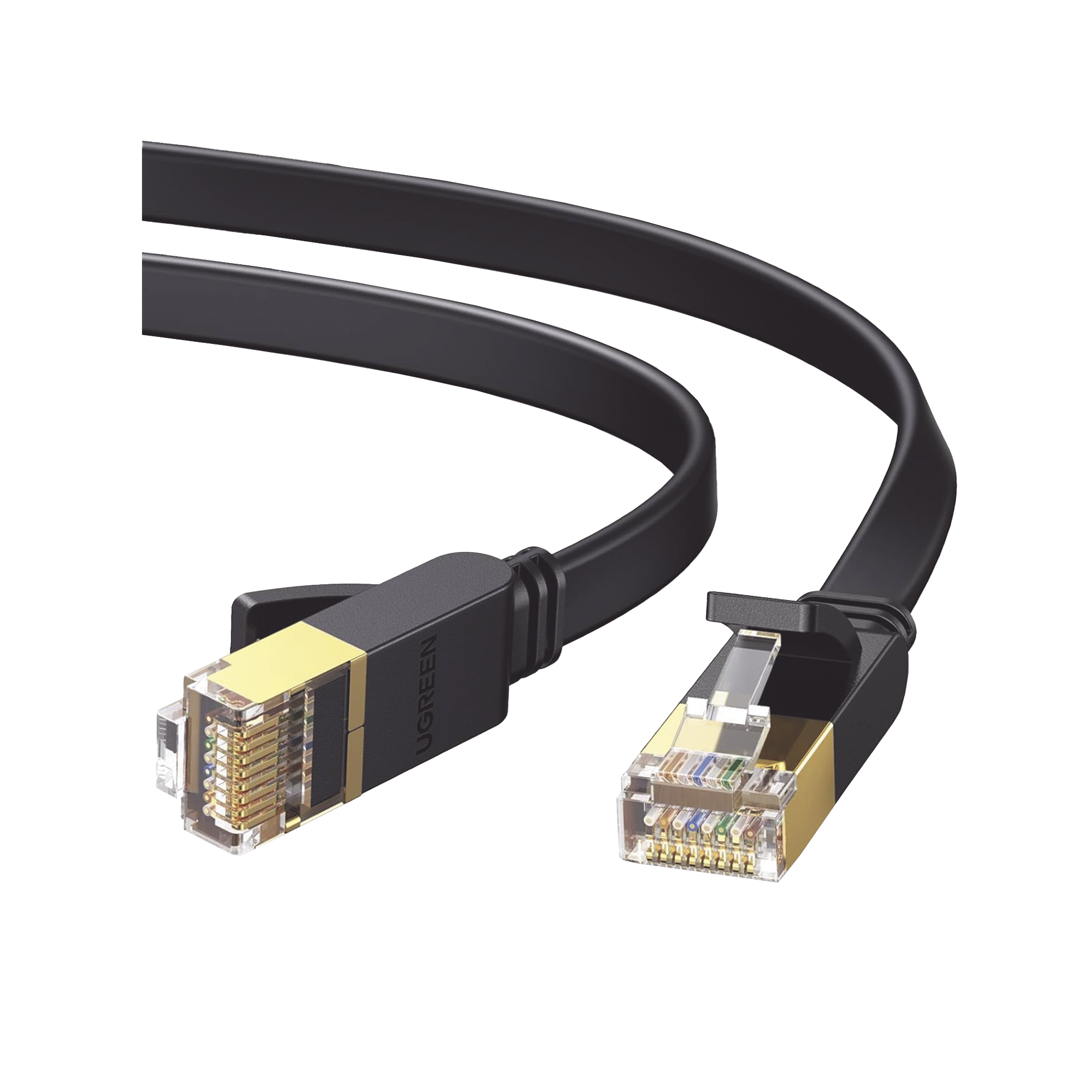Cable Ethernet Cat7 Plano U FTP 10Gbps 600MHz 3m