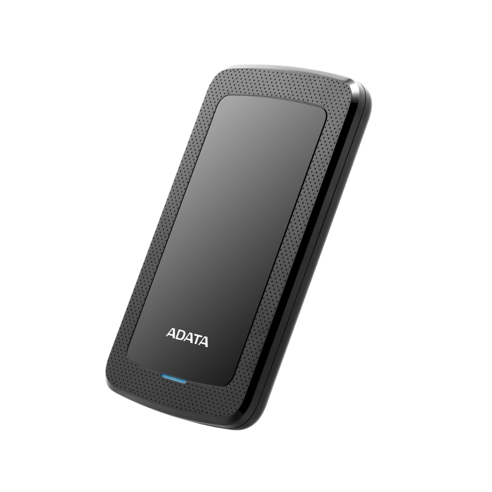 Disco duro externo Adata 2TB, 2.5", USB 3.1, HV300 Slim, color negro.