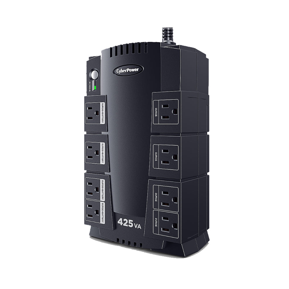 UPS Standby CyberPower CP425SLG 425VA/255W indicador LED 8 NEMA 5-15R (4 c/protección batería) 120V Energy Star