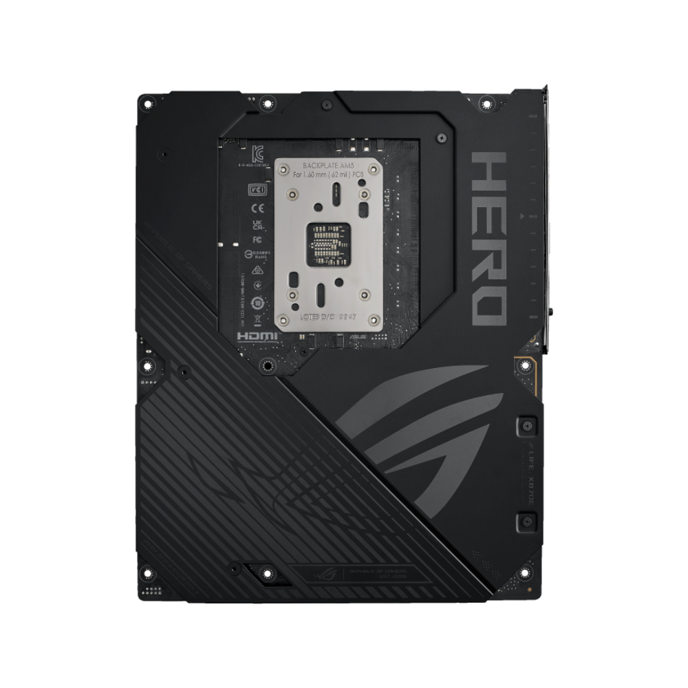 Tarjeta madre Asus Rog Crosshair X870E Hero socket AM5 4xDDR5 2xUSB4 C 1xHDMI ATX