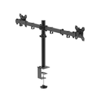 Soporte de escritorio Naceb para 2 monitores color Negro