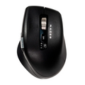 Mouse Inalambrico Naben scroll color Negro USB 3200 DPI 5 botones