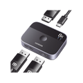 Switch DP 1.4 8K HDMI Splitter 2x1 Bidireccional 3D HDR10+ Dolby Atmos 240Hz 48Gbps FreeSync GSync Audio Chips Avanzados