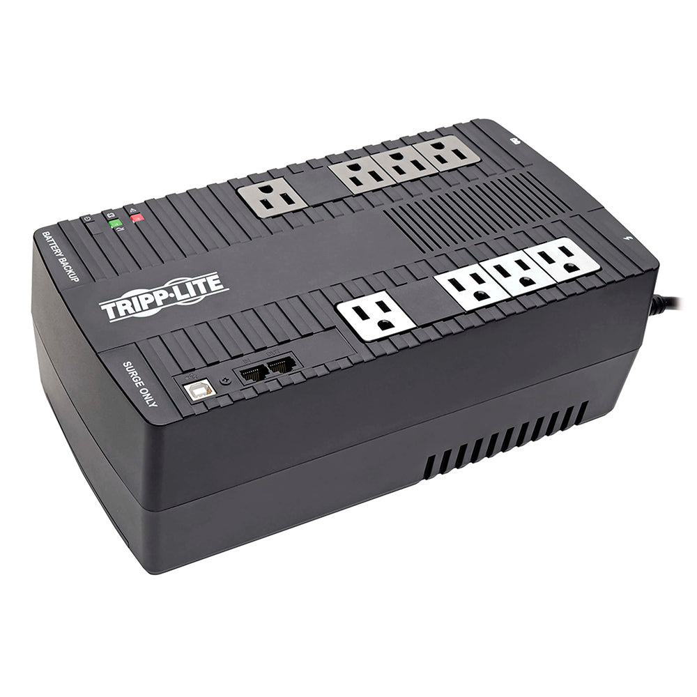 UPS interactivo TrippLite AVR550U 550VA/300W AVR 120V 8 NEMA 5-15R (4 con protección batería) pared/escritorio 50/60Hz