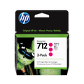 Tinta HP LF 712 3ED78A Magenta Para DesignJet T210 / T230 29ml (3-Pack)