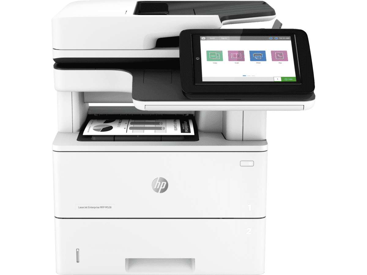 Multifuncional HP (VAL) LaserJet Enterprise M528dn Láser Monocromática