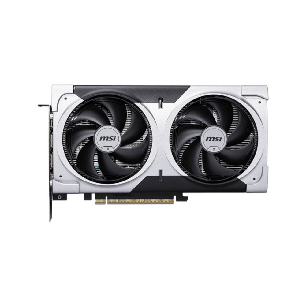 Tarjeta De Video MSI 8GB GeForce RTX 5060 Ti VENTUS PLUS OC — 2xFan / GDDR7 / DLSS 4 / 1xHDMI / 3xDP
