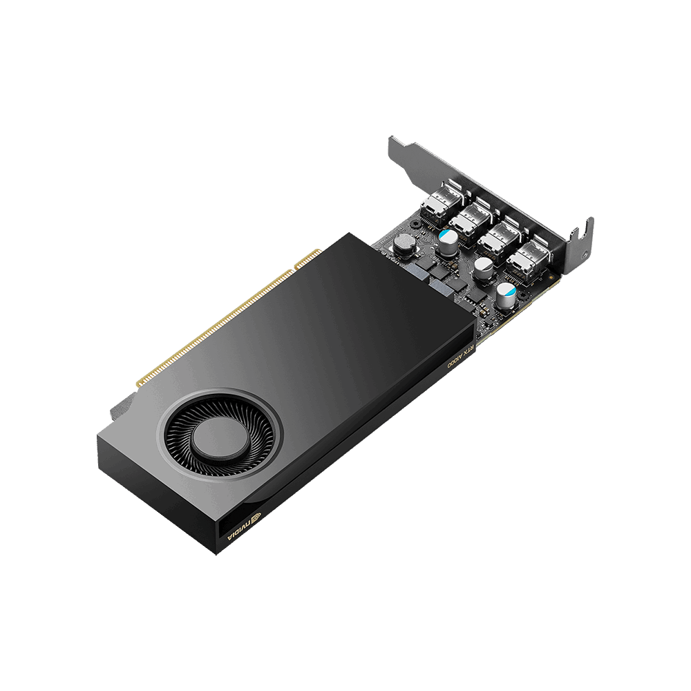 Tarjeta de Video PNY 8GB Quadro NVIDIA RTX A1000 GDDR6 4X Mini DP