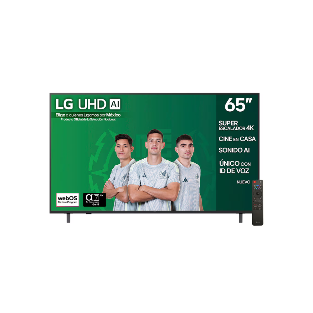 Television 65" LG UHD AI UA8050 4K SMART TV 2025 Magic Remote A7 GEN8
