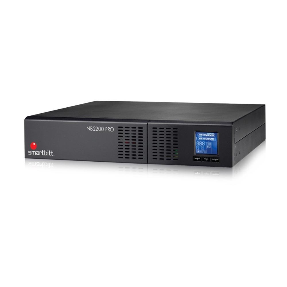 No Break/UPS Smartbitt SBNB2200PROII 2.2KVA 1800W Torre/Rack 2U 120V 8 Contactos