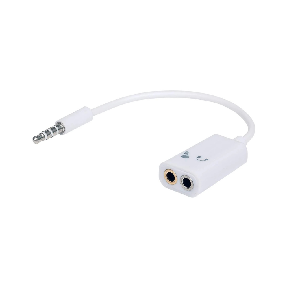 Cable Estéreo 3.5mm Macho a 2X3.5mm Hembra Manhattan 354561