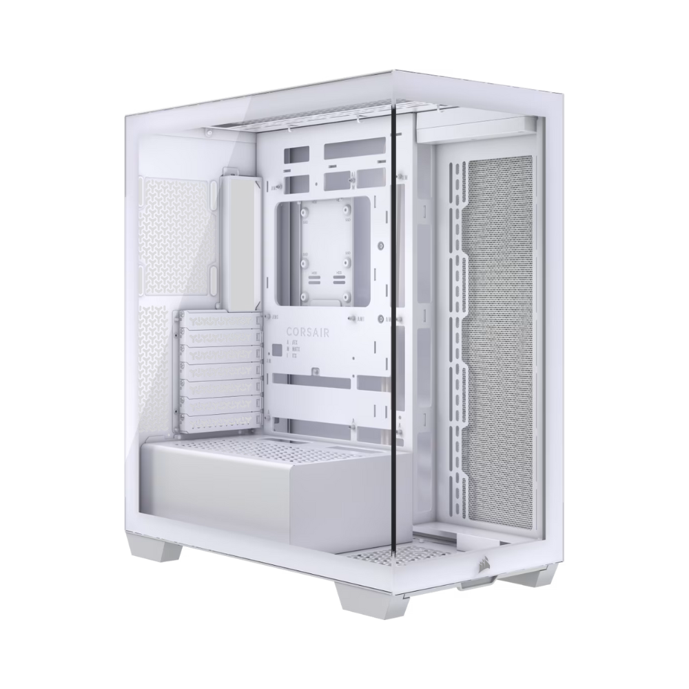 Gabinete Corsair 3500X, Semi Tower EATX/ATX/mATX/ITX, Cristal Templado, Sin Fuente, Sin Ventiladores, Cables Ocultos, Color Blanco