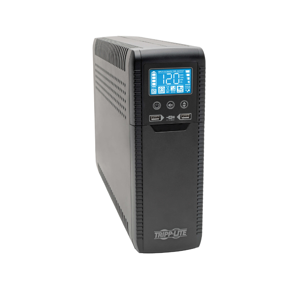 No Break Tripp-Lite Eco1500LCD 120V 1440VA 900W Interactivo USB 10 Salidas AVR Energy Star V2.0 Garantía 3 Años