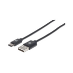 Cable USB C Manhattan A Tipo A Macho 2.0 2Mts (354929)