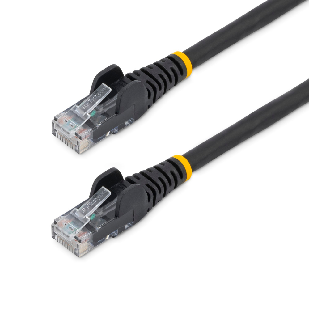 Cable Ethernet Cat6 3m LSZH UTP RJ45 POE 100W 10GbE Sin Enganches Negro StarTech.com Mod. N6LPATCH3MBK