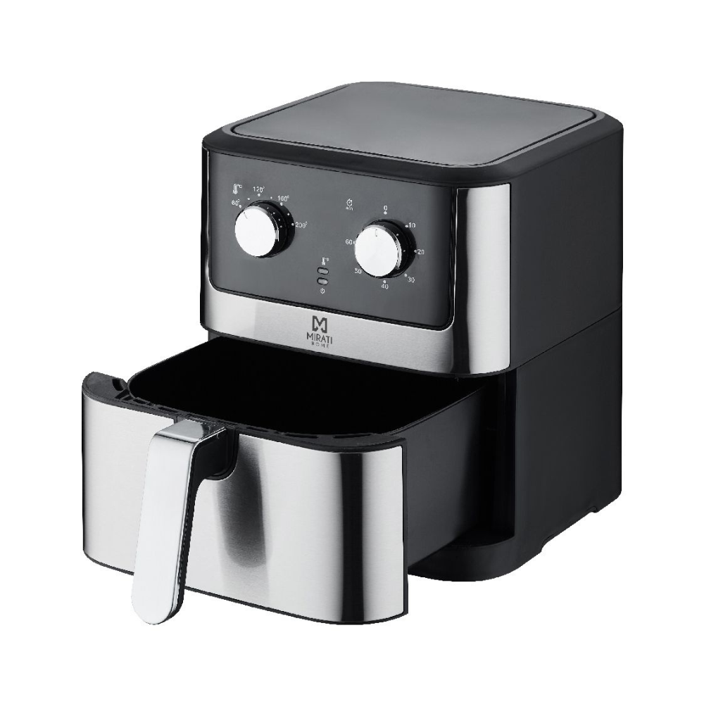 Freidora de Aire Mirati Capacidad 6 Litros 1500W Temperatura de 60°C a 200°C