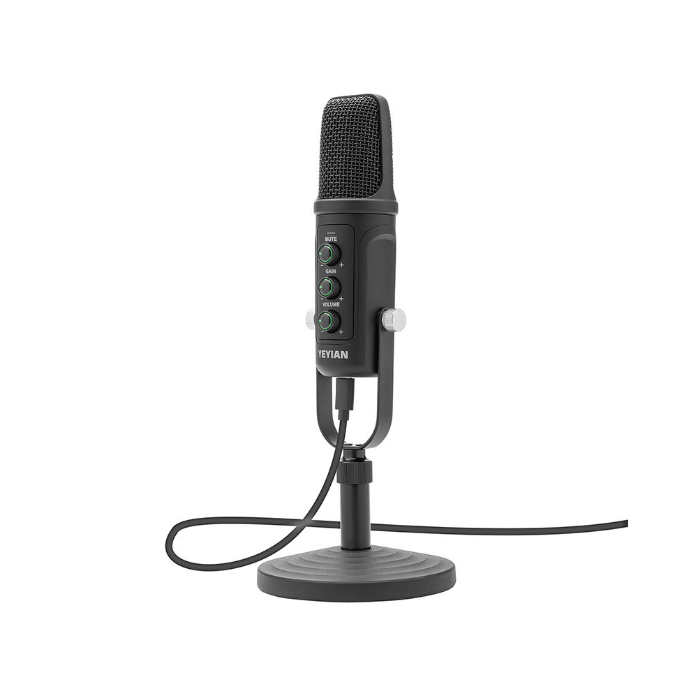 Kit de Micrófono Condensador USB Yeyian Agile NL Negro (YSA-UCHQ-01)
