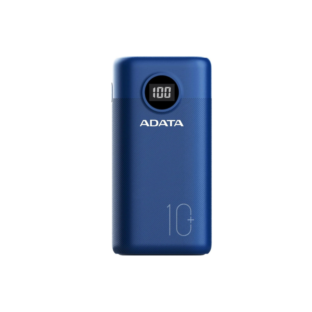 Cargador ADATA Power Bank 10000mAh, Azul Marino, AP10000QCD-DGT-CDB