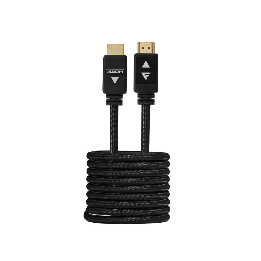 Cable Game Factor HDMI Macho a HDMI Macho 8K 2M Chapa de Oro 24K (HTH400)