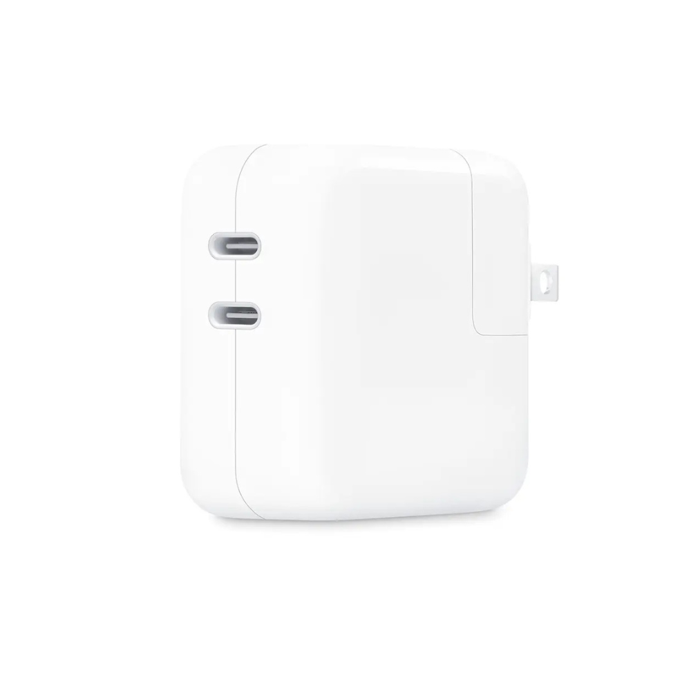 Apple Adaptador 35W 2x USB-C Universal para MacBook/iPhone/iPad/AirPod/Watch