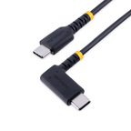Cable USB-C 1m Acodado Recto PD 60W 3A Carga Rápida StarTech.com Mod. R2CCR-1M-USB-CABLE