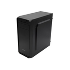 Gabinete GETTTECH GG-1803 ATX con Fuente 500W, 1 Ventilador, 2 USB 2.0, 1 USB 3.0, Negro