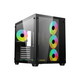Gabinete Gamer Tank Pro GM930 Media Torre ATX Panel Izquierdo De Cristal Negro — Modelo BR-935944