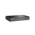 Switch Gigabit No Administrable 16 Puertos 10/100/1000Mbps, Escritorio/Rack