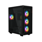 Gabinete XPG Battlecruiser Mid Tower, Negro, 4 Ventiladores (Battlecruiseriist-BKCWW)