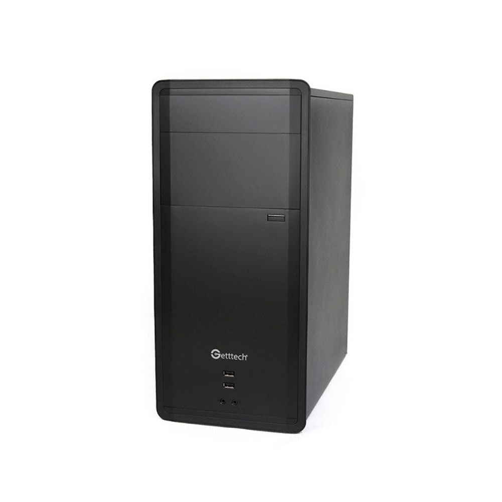 Gabinete Getttech ATX con Fuente 500W, 1 Ventilador, 2 USB 3.0, Negro (GG-1802)