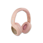Diadema GETTTECH GDJ-33201P Joy Bluetooth/TF/FM/AUX 250 mAh Recubierta de Goma Rosa