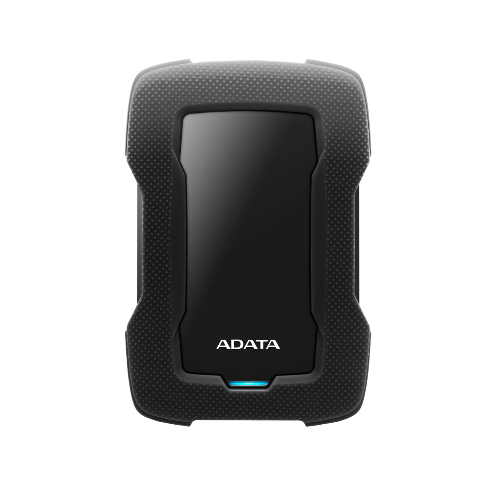 Disco duro externo Adata 1TB, 2.5", USB 3.1, AHD330, contra golpes, negro.