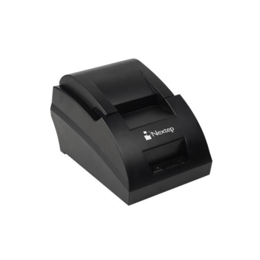 Miniprinter Nextep Térmica 58x40 mm USB/RJ11 Cortador Manual Negra NE-510