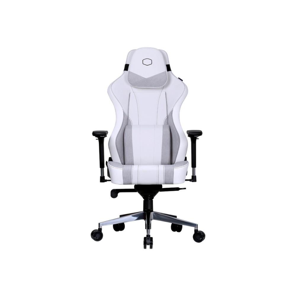 Silla Gaming Cooler Master Caliber X2C - Clase 4, Gris/Blanco (CMI-GCX2C-GW)