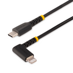 Cable USB-C a Lightning 1m Acodado Carga MFI para iPhone StarTech.com Mod. RUSB2CLTMM1MR