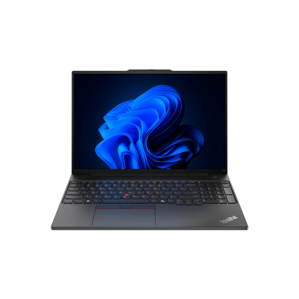 Laptop Lenovo ThinkPad E16 Gen 2 Core i5-125U 4.3GHz 16GB DDR5 512GB SSD 16" WUXGA 1920x1200 Negra Windows 11 Pro Garantía 3 Años en Sitio